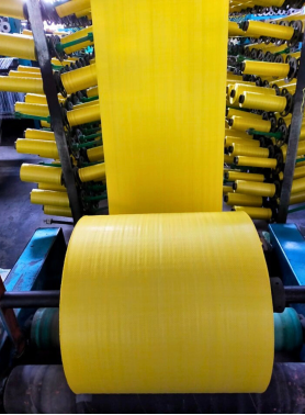 Cuộn PP Dệt Màu Vàng