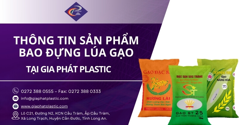 Thông tin sản phẩm bao đựng lúa gạo 