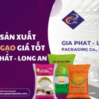 Công ty sản xuất bao đựng gạo giá tốt - Bao Bì Gia Phát - Long An